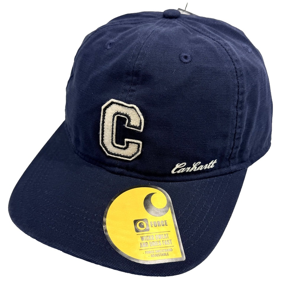 Carhartt FORCE Canvas C Patch Cap One Size Adjustable Pink Hat NWT OSFM - Picture 2 of 7